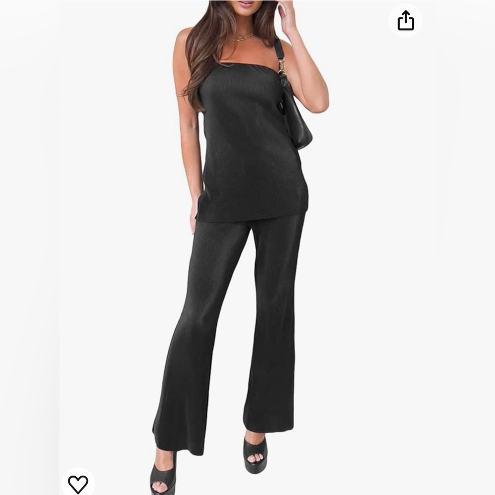 Pleated summer set